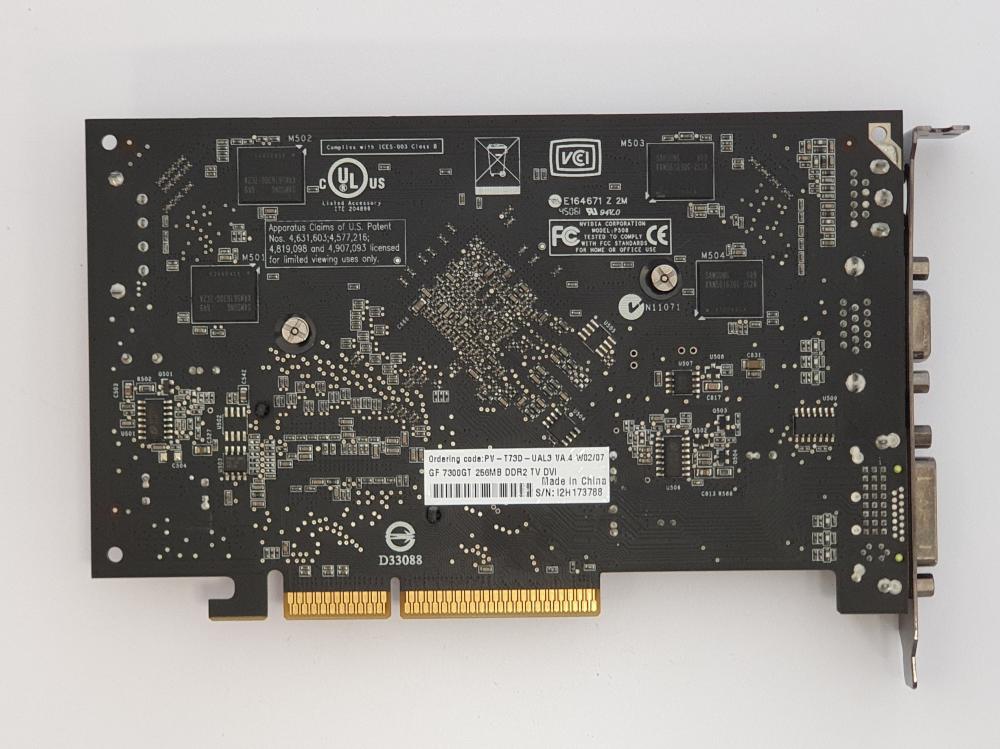 Nvidia GeForce7300GT 256MB AGP